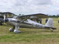 G-BRUG - Luscombe Silvaire at vintage fly-in at Keevil - by Simon Palmer