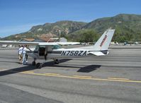 N758ZA @ STD - 1983 Cessna A152 II AEROBAT, Lycoming O-235-L2C 115 Hp - by Doug Robertson