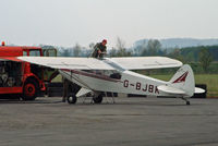 G-BJBK @ EGHS - PA-18 Super Cub 95 - by Les Rickman