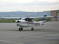 N411TA @ CNO - 1968 Cessna 172RE (marked as T-41A) taxying @ Chino Municipal Airport, CA - by Steve Nation