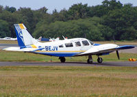 G-BEJV @ BOH - PA-34-200T Seneca II - by Les Rickman