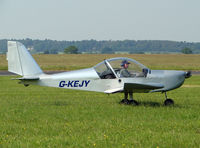 G-KEJY @ EGBO - Aerotechnik EV97 Eurostar - by Robert Beaver