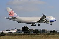 B-18720 @ LAX - China Airlines Cargo B-18720 seconds from touchdown on RWY 24R. - by Dean Heald