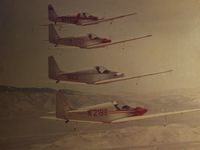N41JL - In formation with 3 other RF4s in California desert - by Don Dwiggins