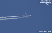 UNKNOWN - An Airbus from the UK transiting North Carolina Airspace, enroute to Florida - by Paul Perry