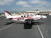 N874JE @ APC - Japan Air Lines/IASCO 2003 Raytheon 58 trainer  @ Napa County Airport, CA - by Steve Nation