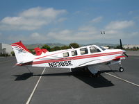 N8385E @ APC - Japan Air Lines/IASCO 2005 Raytheon A36 trainer (no titles) @ Napa County Airport, CA - by Steve Nation