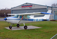 G-BLAX @ BOH - Cessna FA.152 - by Les Rickman