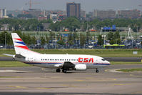 OK-XGW @ AMS - CSA 737 - by barry quince