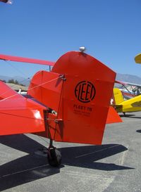 N174RS @ SZP - 1937 Fleet 7B, Kinner B5 radial 125 Hp, tail art, tail wheel - by Doug Robertson