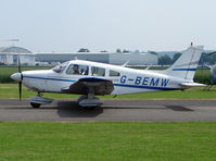 G-BEMW @ EGBW - Piper PA-28-11 Cherokee Archer II - by Robert Beaver
