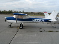 N8883G @ AJO - 1966 Cessna 150F @ Corona Municipal Airport, CA - by Steve Nation