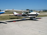 N3444R @ WVI - Oldenburg Air LLC 1967 Cessna 182L @ Watsonville Airport, CA - by Steve Nation