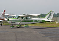 G-ECON @ BOH - Cessna 172M (Diesel) - by Les Rickman