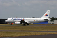 EC-IEJ @ BOH - SPANAIR A320 - by barry quince