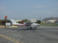 N580TP @ SZP - 1966 Cessna 210F CENTURION, Continental IO-520-A 285 Hp, pre-takeoff checks - by Doug Robertson