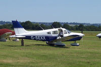 G-SEXX @ EGKH - Piper PA-28-161 WarriorII at Lashenden/Headcorn, England - by Jeff Sexton