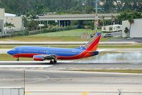 N514SW @ KFLL - SMokey landing at Ft Lauderdale - by Ivan Cholakov