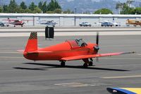 N4155 @ SMO - 1955 Mooney M-18C MITE taxiing at Santa Monica Municipal Airport (KSMO) - Santa Monica, California. - by Dean Heald
