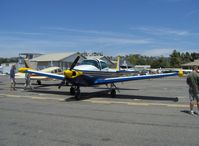 N8600H @ SZP - 1947 North American NAVION, Continental E-185-9 205 Hp for takeoff - by Doug Robertson
