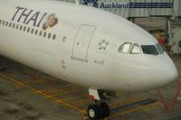 HS-TNB @ AKL - The super-long A340-600 of Thai International in Auckland - by Micha Lueck