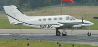 N1216G @ DAN - 1975 Cessna 414 in Danville Va. - by Richard T Davis