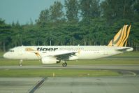 9V-TAC @ SIN - Singapore's budget carrier Tiger Airways - by Micha Lueck