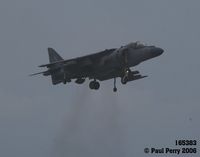 165383 @ NCA - Harrier in the hover, you can tell by the smoke from the aft nozzles - by Paul Perry