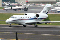 N93TX @ PDK - Taxing to Jet Fueling for a top off - by Michael Martin