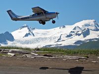 N522HA - take off from the beach on Hallo Bay, Alaska; Katmai NP. Aircraft totaled in an accident March 2020.  See link for details. - by Timothy Aanerud