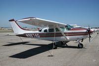 N9674G @ TOA - 1972 Cessna TU206F N9674G parked on the ramp at Torrance Municipal Airport (KTOA) - Torrance, California. - by Dean Heald