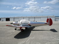 N93716 @ WVI - 1946 Ercoupe 415-C as NC93716 with canopy cover @ Watsonville Municipal Airport, CA - by Steve Nation