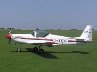 G-SKYC @ EGBK - Slingsby T.67 visiting Sywell - by Simon Palmer