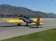N58651 @ SZP - 1941 Ryan Aeronautical ST-3KR as PT-22, Kinner R5 160 Hp, turn to taxiway - by Doug Robertson