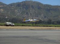 N53271 @ SZP - Ryan Aeronautical ST-3KR as PT-22, Kinner R5-540-1 160 Hp, takeoff climbout Runway 22 - by Doug Robertson