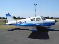 G-BAHF @ EGBO - Piper PA-28 140 Cherokee - by Robert Beaver