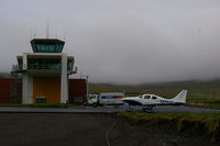 N666AS @ EKVG - German Columbia 400 in Vagar (Faroer Islands) - by Ralf Czyrnik