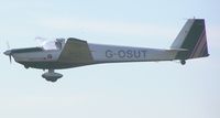 G-OSUT - Scheibe SF25C Rotax-Falke landing at Sutton Bank - by Simon Palmer