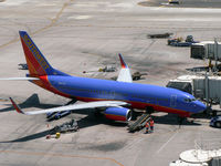 N217JC @ PHX - Seen from the top of the Terminal 4 parking garage - by John Meneely