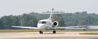 N882QS @ PDK - Taxing to Signature Air - by Michael Martin