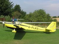 G-FLKS - Scheibe Falke of the Faulkes Flying Foundation - by Simon Palmer
