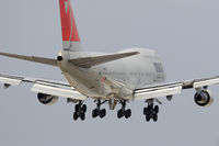 N667US @ LAX - Northwest Airlines N667US on final approach to RWY 24R. - by Dean Heald