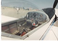N6660B @ CMA - 1976 Moravan Zlin Z50 LA Aerobatic, cockpit panel instruments - by Doug Robertson