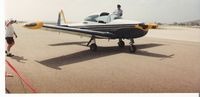 N8600H @ CMA - 1947 North American NAVION, Continental E-185-9 205 Hp for takeoff, Adios! - by Doug Robertson