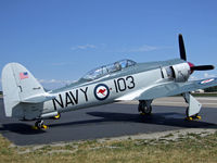 N51SF @ OSH - another view of the Sea Fury - by Jim Uber