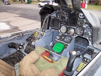 75-0745 @ KOSH - F-16 cockpit - by Mark Pasqualino