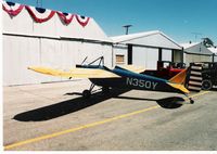N350Y @ SZP - 1931 Buhl LA-1 FLYING BULL-PUP, Continental A&C75 75 Hp upgrade from original 45 Hp A.H.C. (Szekely) SR-3  three cylinder air-cooled radial engine. Once owned by Radio, TV & Film's the late Clete Roberts. See/read my Buhl article on this site - by Doug Robertson