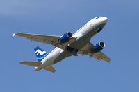 OH-LVH @ BRU - flight AY812 is taking off from rwy 07R - by Daniel Vanderauwera