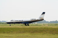 N717CP @ PDK - Holding short of 20L - by Michael Martin