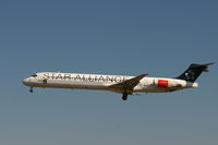 OY-KHE @ BRU - now SAS flies with STAR ALLIANCE - by Daniel Vanderauwera